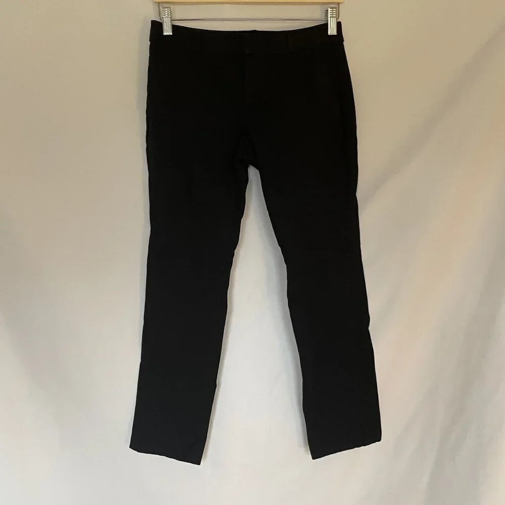 Banana Republic Womens ryan style‎ Black Trousers Size 2 small